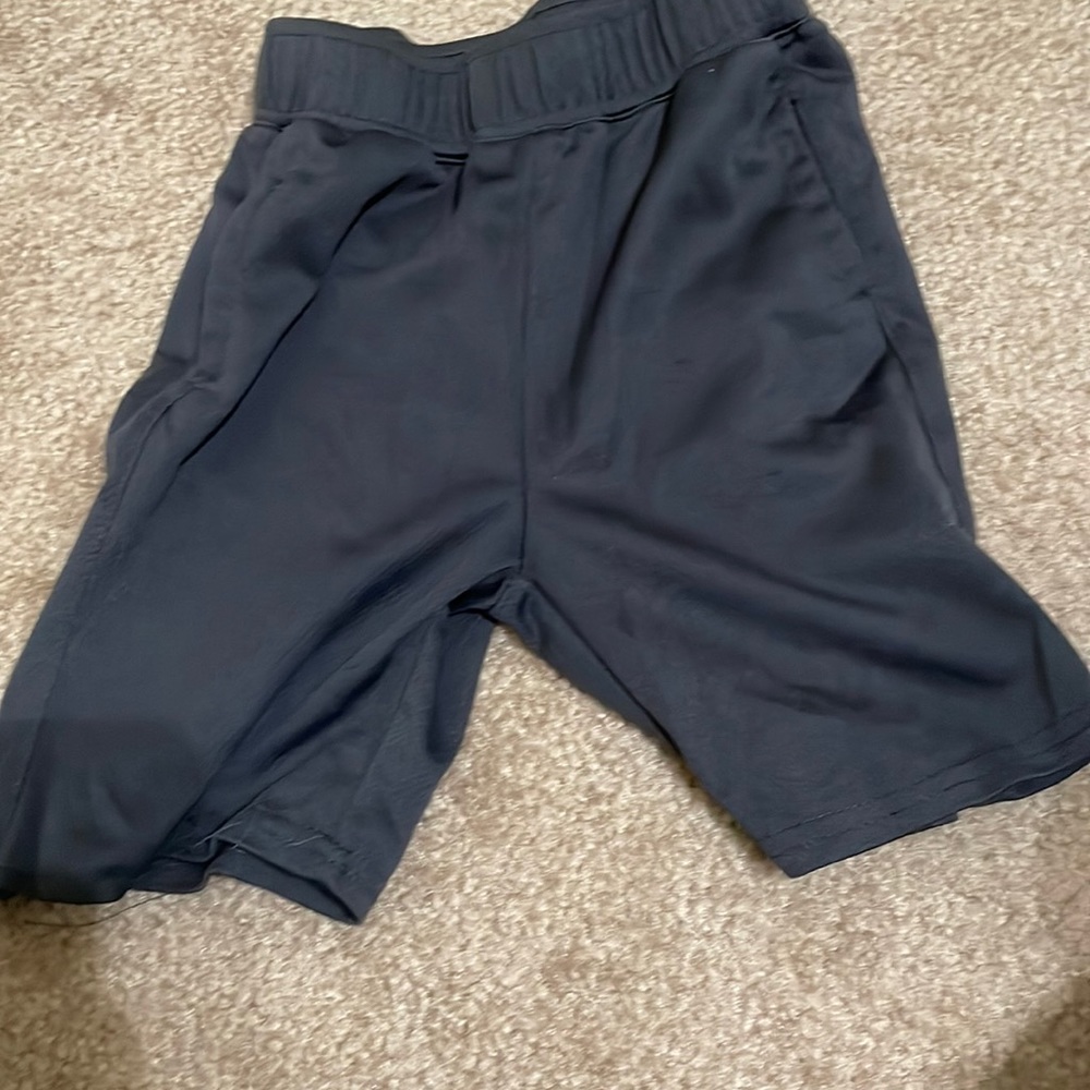 Black mesh boys shorts